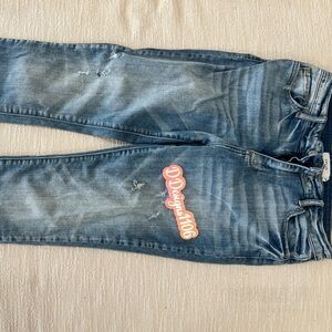 Cello Blue Denim with White Label